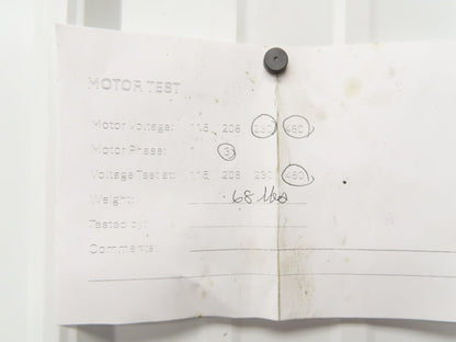 Nikuni 25CPFD6-07ZE-T11 Centrifugal Coolant Slurry Pump 50gpm 1Hp 230/460V 3PH