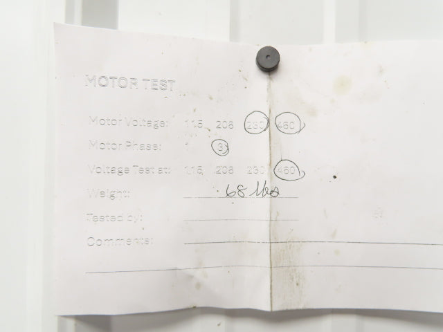 Nikuni 25CPFD6-07ZE-T11 Centrifugal Coolant Slurry Pump 50gpm 1Hp 230/460V 3PH