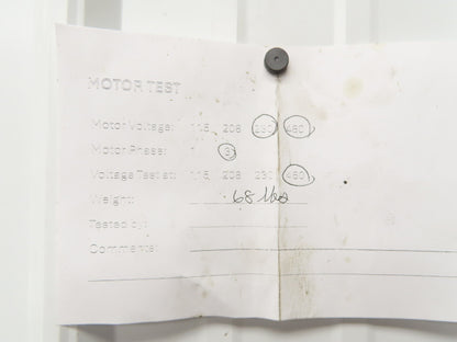 Nikuni 25CPFD6-07ZE-T11 Centrifugal Coolant Slurry Pump 50gpm 1Hp 230/460V 3PH