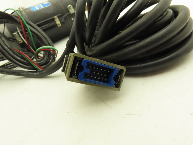 Sanyo Denki 45BM014HBC00 AC Servo Motor 0.4kW 3000rpm W/Encoder MRE-256SP052FSS