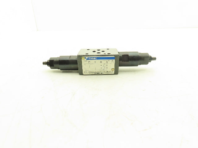 Tokimec DGMC2-3-AB-BW-BA-BW-41J Dual Stackable Relief Valve
