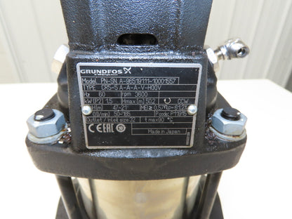 Grundfos CR5-5 A-A-A-V-HQQV Coolant Pump 50-165 L/min 1.5kw 230V 3PH 1.25"npt