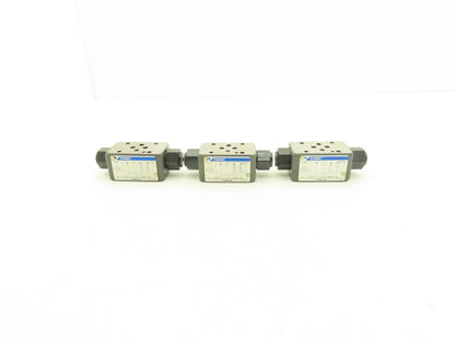 Tokimec TGMPC-3-ABK-BAK-50 Hydraulic Check Valve D03  Lot of 3