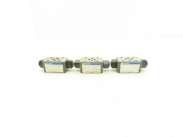 Tokimec TGMPC-3-ABK-BAK-50 Hydraulic Check Valve D03  Lot of 3