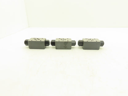 Tokimec TGMPC-3-ABK-BAK-50 Hydraulic Check Valve D03  Lot of 3