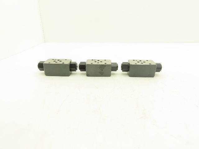 Tokimec TGMPC-3-ABK-BAK-50 Hydraulic Check Valve D03  Lot of 3