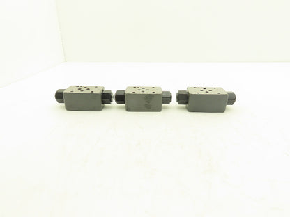 Tokimec TGMPC-3-ABK-BAK-50 Hydraulic Check Valve D03  Lot of 3