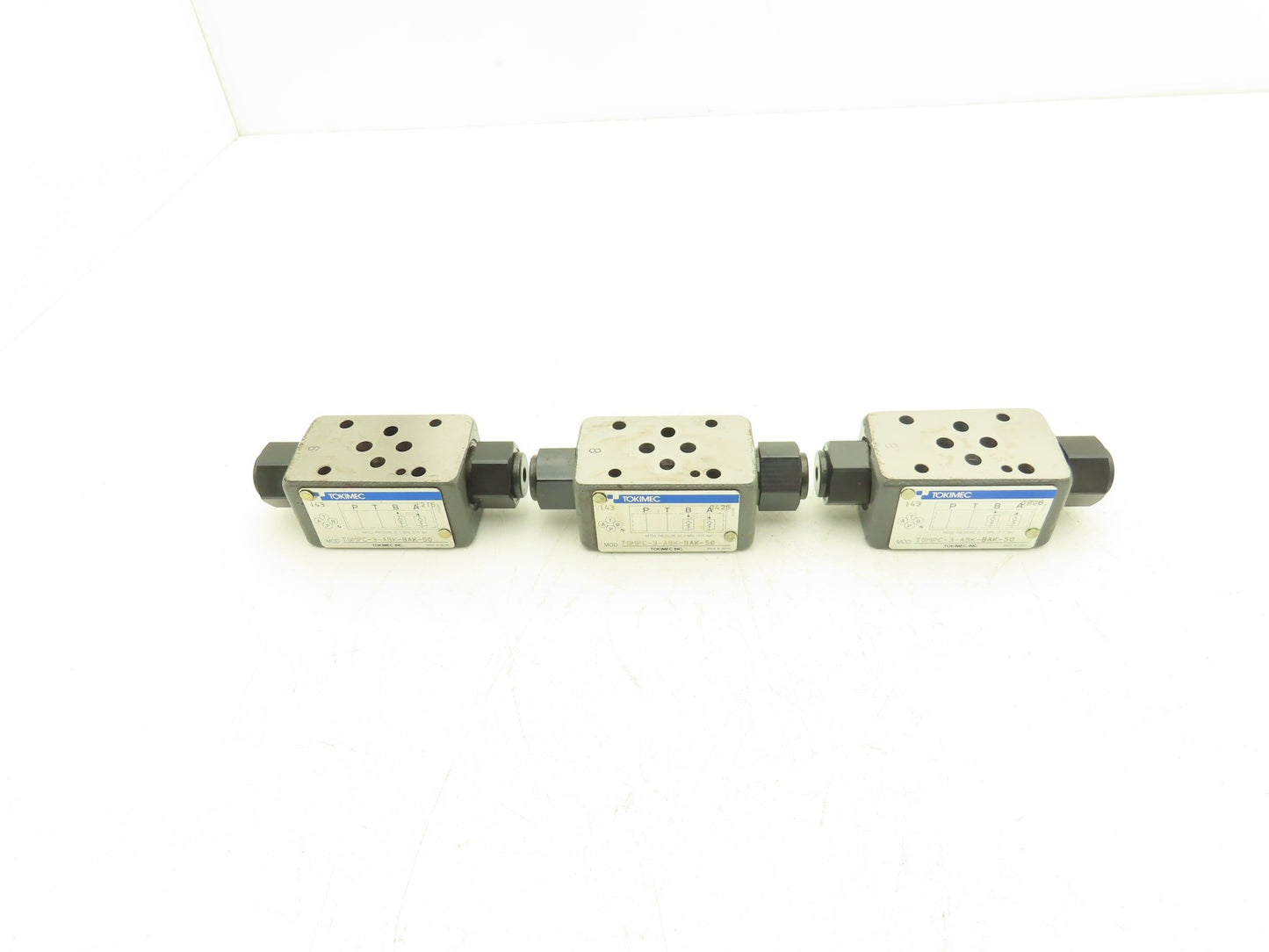 Tokimec TGMPC-3-ABK-BAK-50 Hydraulic Check Valve D03  Lot of 3