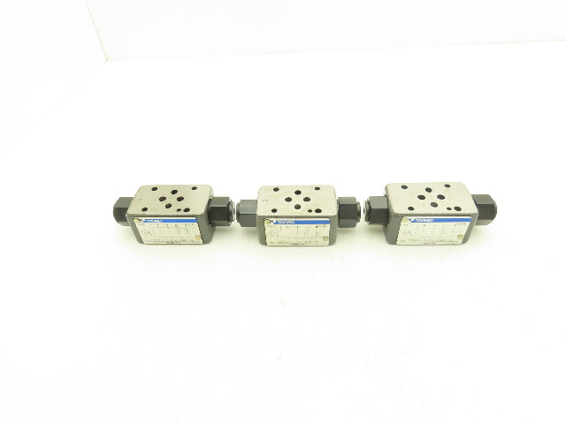 Tokimec TGMPC-3-ABK-BAK-50 Hydraulic Check Valve D03  Lot of 3