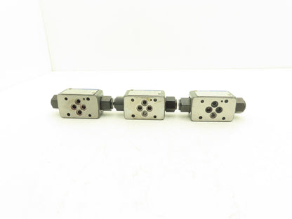 Tokimec TGMPC-3-ABK-BAK-50 Hydraulic Check Valve D03  Lot of 3