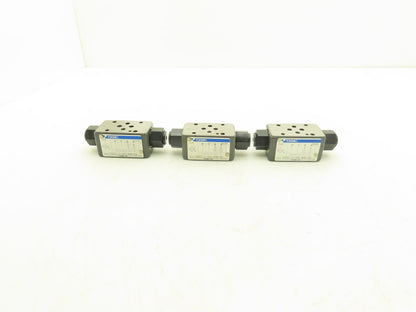 Tokimec TGMPC-3-ABK-BAK-50 Hydraulic Check Valve D03  Lot of 3