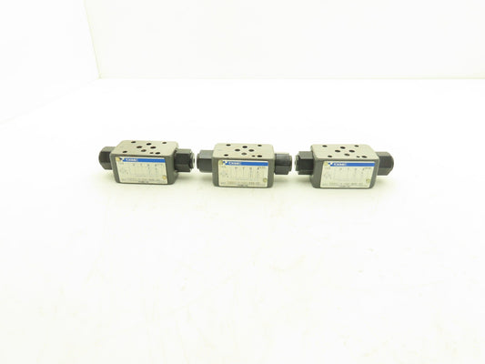 Tokimec TGMPC-3-ABK-BAK-50 Hydraulic Check Valve D03  Lot of 3