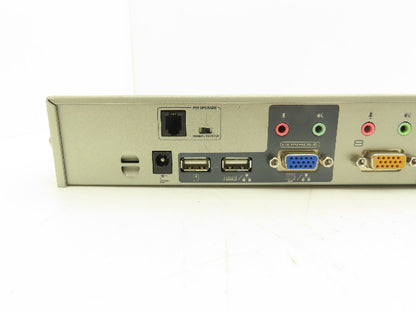 Aten CS-1758 MasterView Max KVM Switch 8-Way USB PS/2 VGA Audio In/Out 3.5mm