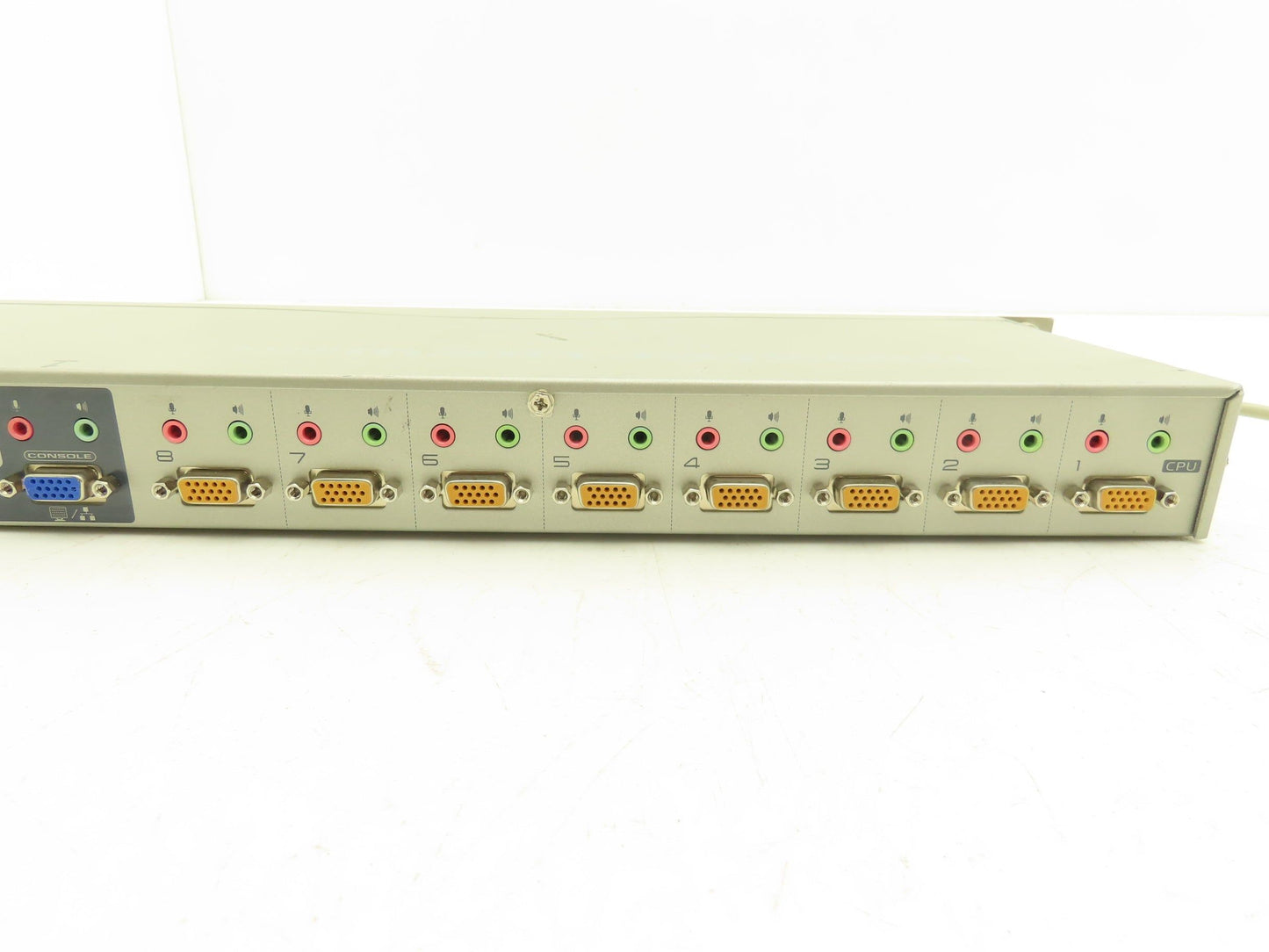 Aten CS-1758 MasterView Max KVM Switch 8-Way USB PS/2 VGA Audio In/Out 3.5mm