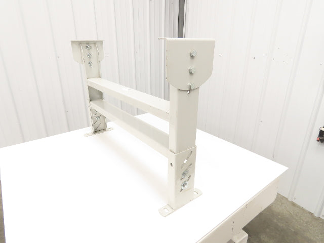 Hytrol HPS-7 37"W Conveyor Leg Stationary Floor Support 25-5/8" to 31-5/8" WHITE