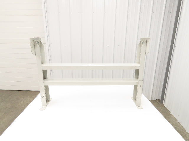 Hytrol HPS-7 37"W Conveyor Leg Stationary Floor Support 25-5/8" to 31-5/8" WHITE