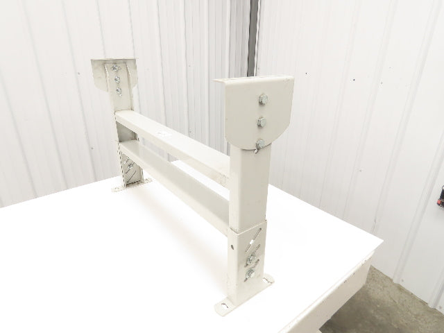 Hytrol HPS-7 37"W Conveyor Leg Stationary Floor Support 25-5/8" to 31-5/8" WHITE