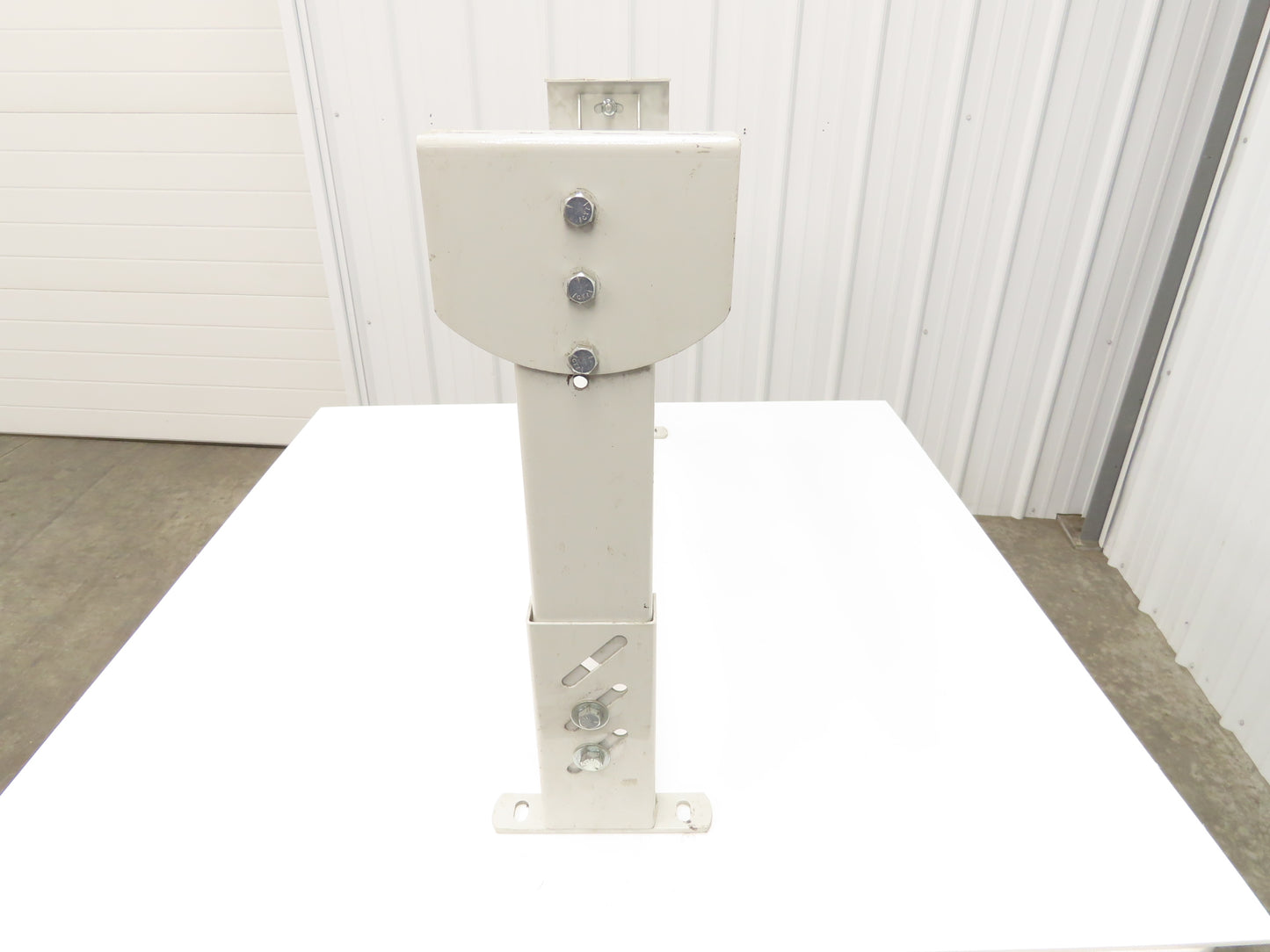 Hytrol HPS-7 37"W Conveyor Leg Stationary Floor Support 25-5/8" to 31-5/8" WHITE