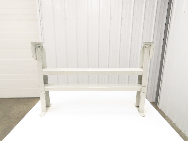Hytrol HPS-7 37"W Conveyor Leg Stationary Floor Support 25-5/8" to 31-5/8" WHITE