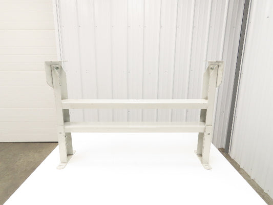 Hytrol HPS-7 37"W Conveyor Leg Stationary Floor Support 25-5/8" to 31-5/8" WHITE