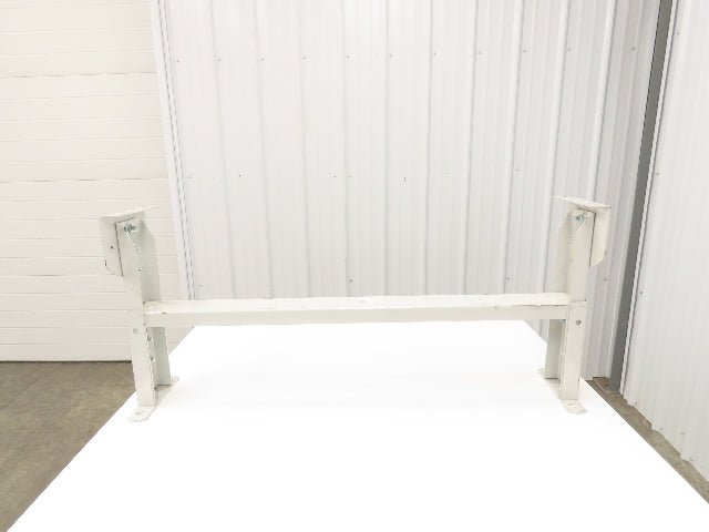 Hytrol HPS-6 43"W Conveyor Leg Stationary Floor Support 19-5/8" to 25-5/8" WHITE