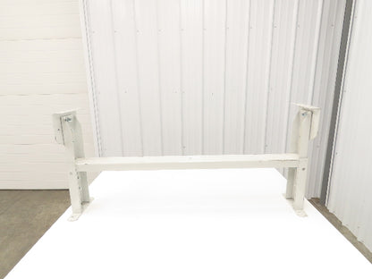 Hytrol HPS-6 43"W Conveyor Leg Stationary Floor Support 19-5/8" to 25-5/8" WHITE