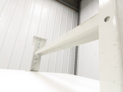 Hytrol HPS-6 43"W Conveyor Leg Stationary Floor Support 19-5/8" to 25-5/8" WHITE