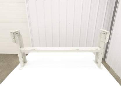 Hytrol HPS-6 43"W Conveyor Leg Stationary Floor Support 19-5/8" to 25-5/8" WHITE