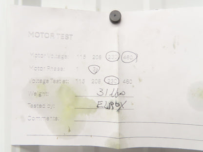 Grundfos MTH2-60/4 A-W-A-AUUV Immersion Coolant Pump 40 L/min 230V 3PH 3/4"npt