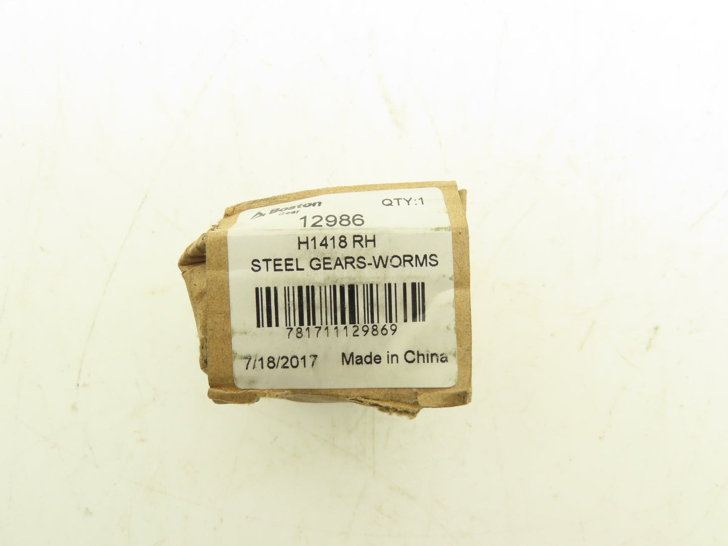 Boston Gear H1418 RH Steel Gear Worm