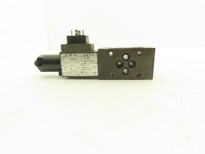 Nachi Hydraulic Pressure Switching Modular Valve 120V Coil