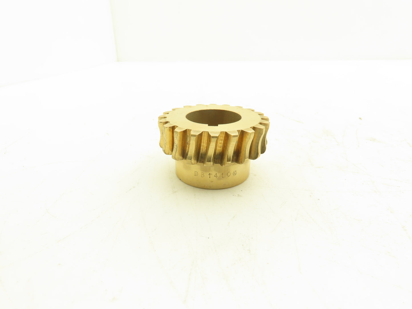 Boston Gear DB1410 Bronze Worm Gear 20T 1-1/8" Bore 14.5° RH