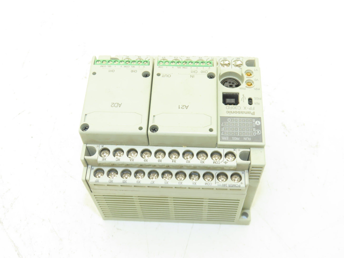 Panasonic FP-X C30RD PLC Programmable Control Unit Module 24VDC