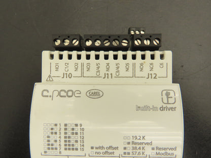 Carel P+E000000D000 Programmable Controller PLC Input Output Rev 1.316