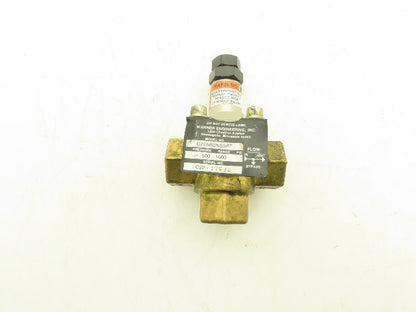 Wanner C22ABBNSSEF Hydra-Cell Pressure Regulating Valve 10gpm 1000psi 3/4"NPT