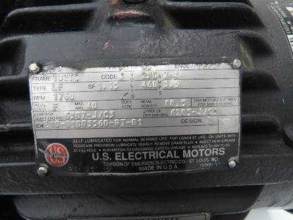 US Motors AC Motor 3Hp1760rpm 230/460v 3ph 182TC TEFC Hazardous Location