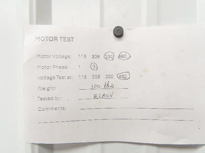 US Motors AC Motor 3Hp1760rpm 230/460v 3ph 182TC TEFC Hazardous Location