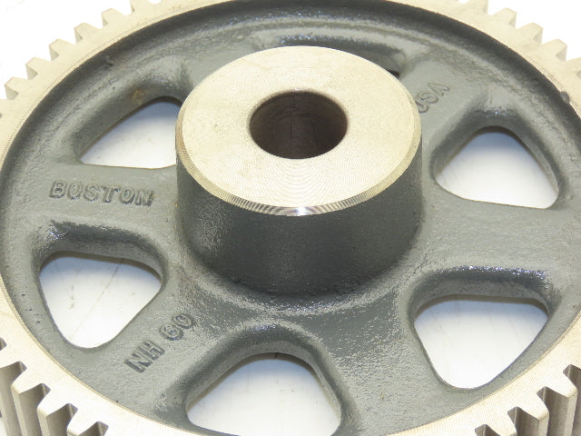 Boston Gear 10390 NH60 Spur Gear 60-Tooth 7.5" OD 1.25" W 1" Bore