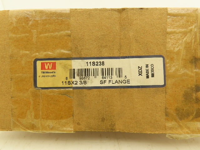 TB Woods 11SX2 3/8 Sleeve Coupling Flange 2-3/8" Bore SF Flange 11S