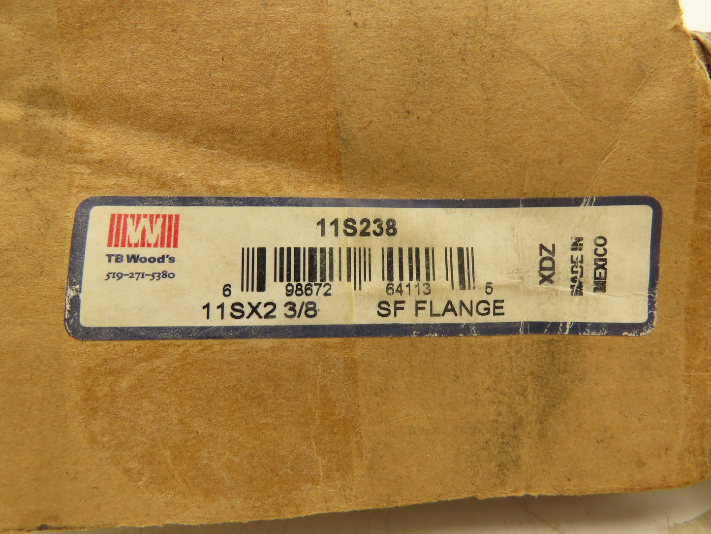 TB Woods Sleeve Coupling Flange 2-11/16" Bore SF Flange 11S