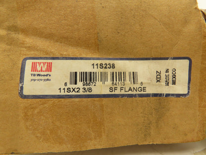 TB Woods Sleeve Coupling Flange 2-11/16" Bore SF Flange 11S