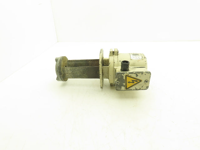 Immersion Coolant Pump 3/8" NPT Cast Iron 1/8Hp 230V 3PH 6" Depth