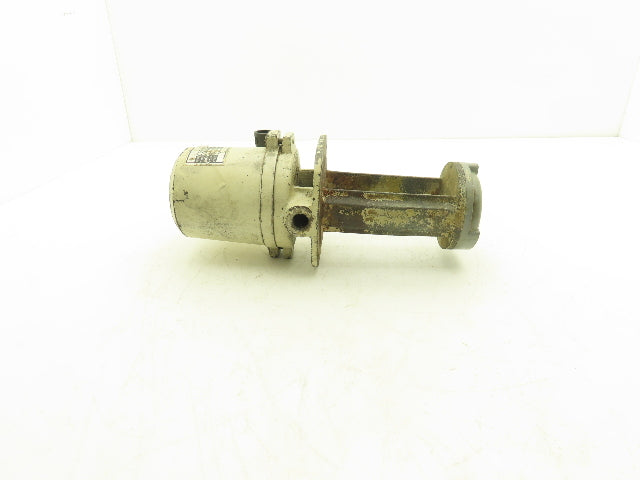 Immersion Coolant Pump 3/8" NPT Cast Iron 1/8Hp 230V 3PH 6" Depth