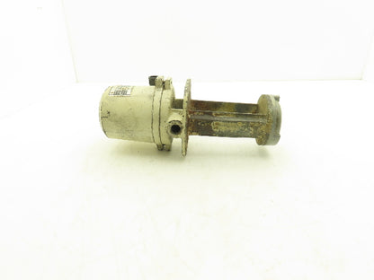 Immersion Coolant Pump 3/8" NPT Cast Iron 1/8Hp 230V 3PH 6" Depth