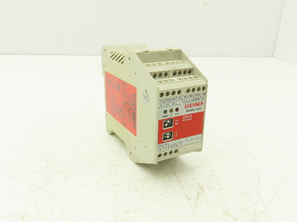 Euchner CES-A-AEA-02B Safety Relay Muting Module Unit 24VDC Din Rail Mount