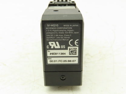 Keyence IV-HG10 PLC Ethernet Sensor Amplifier Module 24V