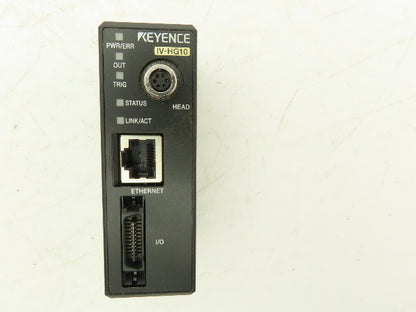 Keyence IV-HG10 PLC Ethernet Sensor Amplifier Module 24V