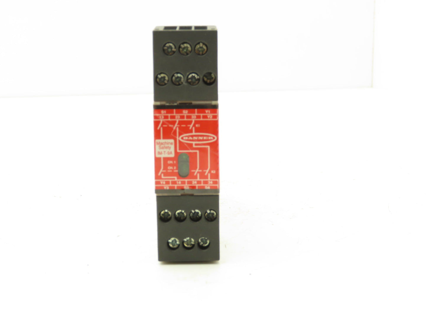 Banner IM-T-9A & IM-T-11A Machine Safety Relay Module 24 VDC