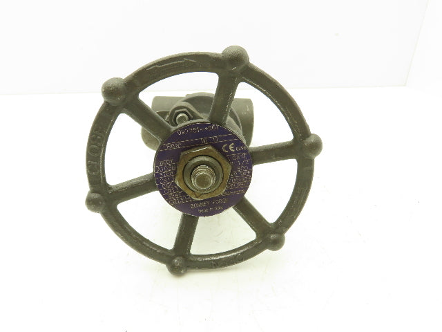 Bonney Forge Fig WL 11 Gate Valve 1-1/2" NPT 800lb Forged Steel Rising Stem