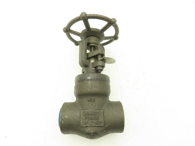 Bonney Forge Fig WL 11 Gate Valve 1-1/2" NPT 800lb Forged Steel Rising Stem